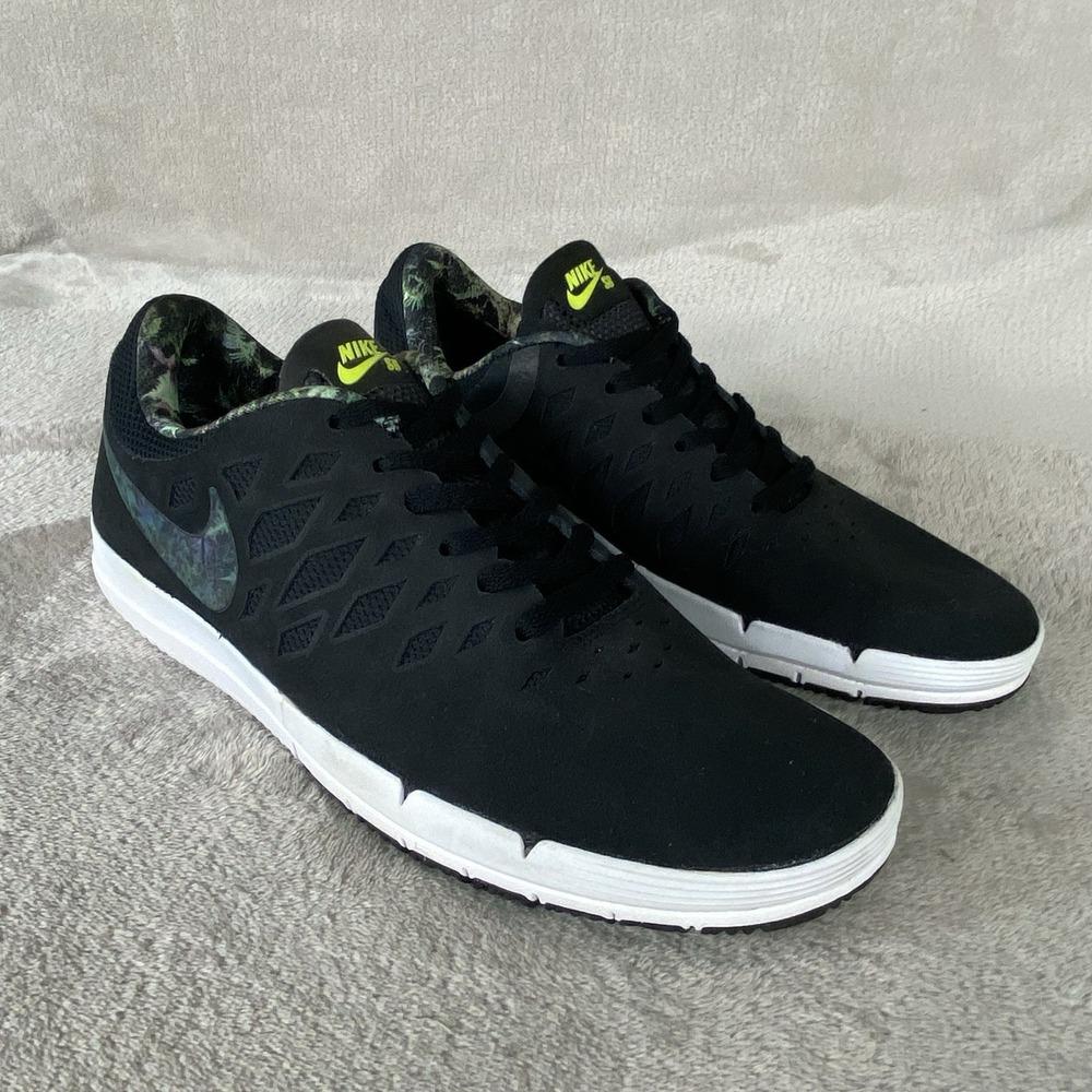 Nike Free SB Fern Men's Sneakers Shoes 10 Black Gorg Green Skateboarding NEW